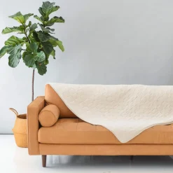 Kyte Baby Adult Quilted Blanket in 2.5 Oat