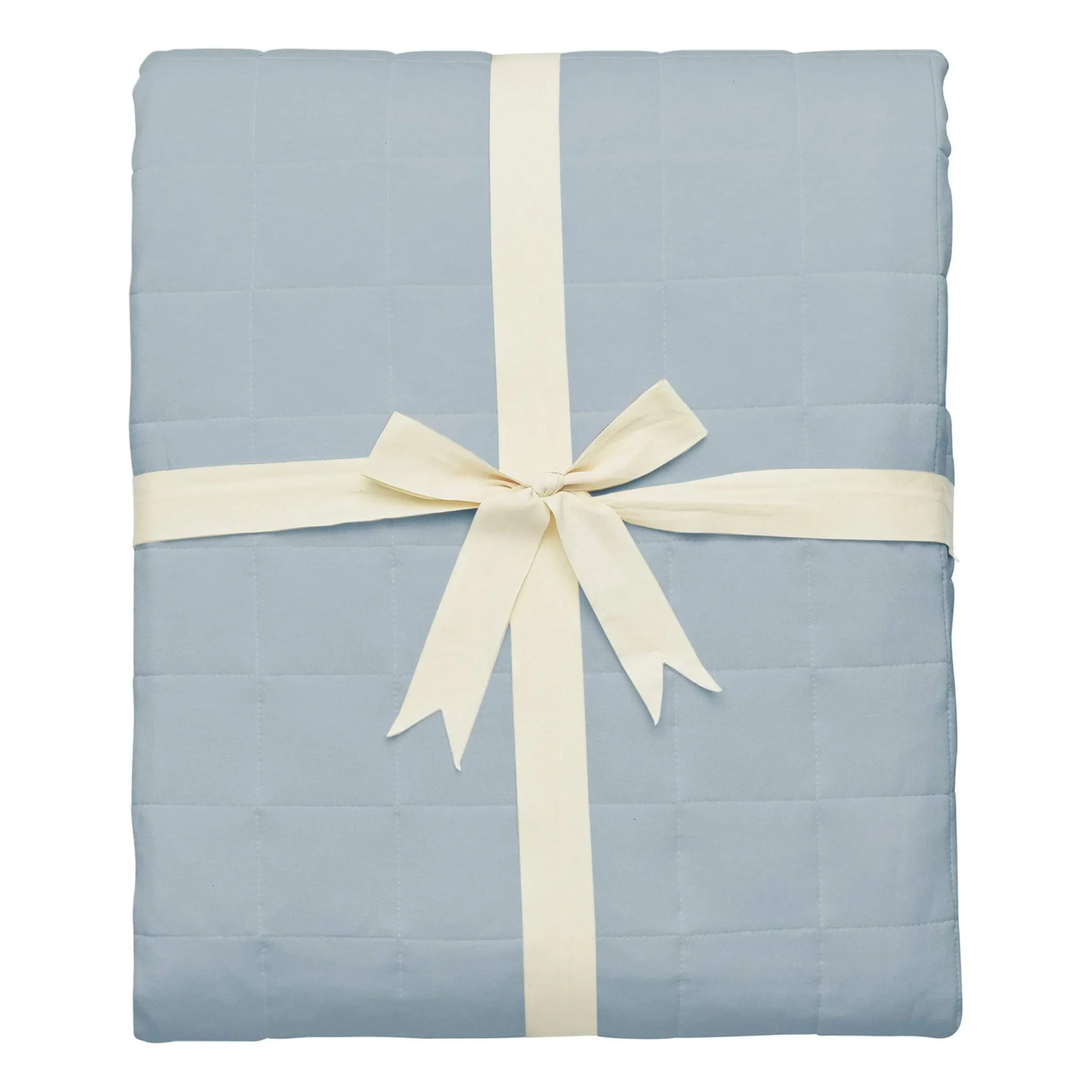 Outlet Kyte Baby Adult Quilted Blanket in Fog 1.0