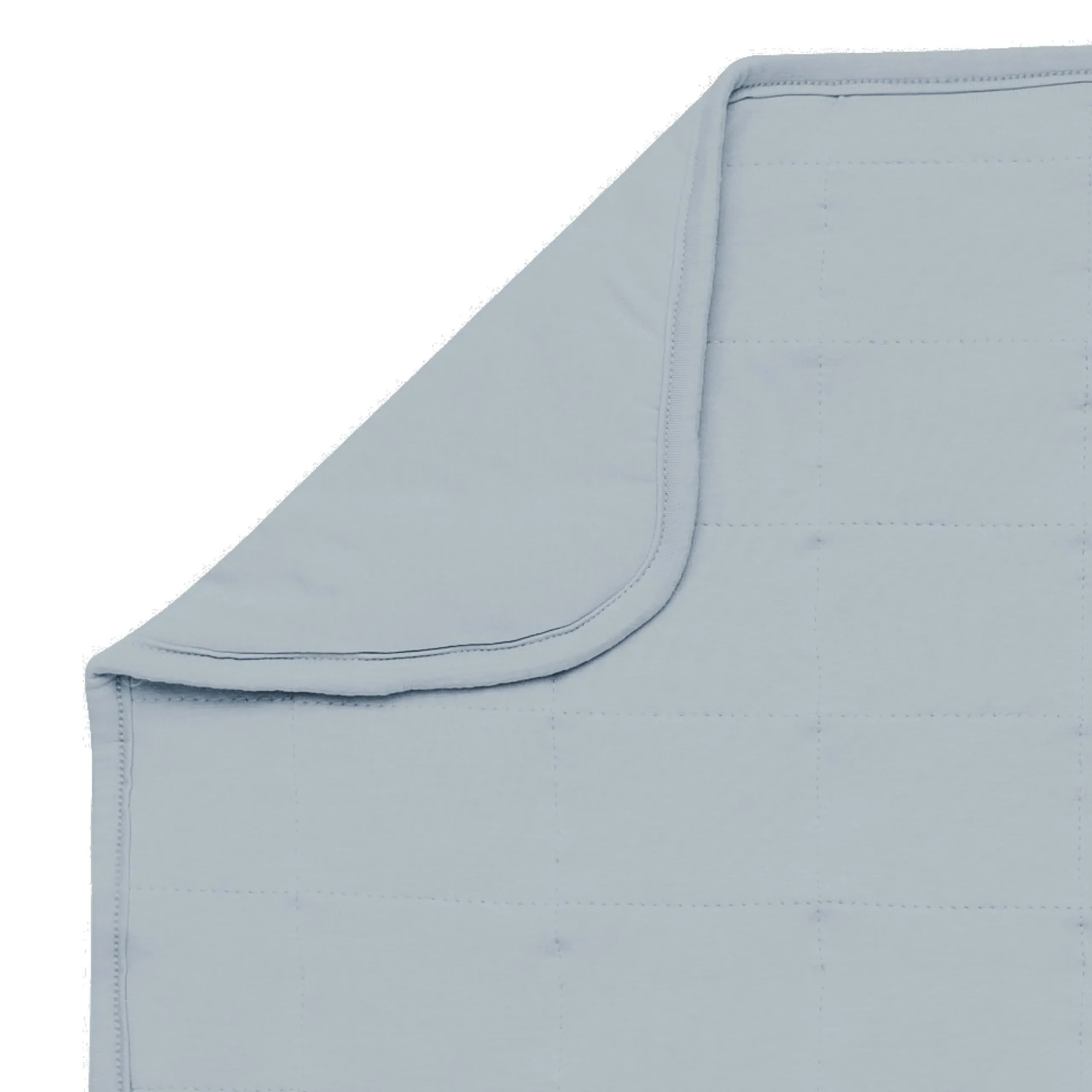 Outlet Kyte Baby Adult Quilted Blanket in Fog 1.0