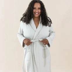 Discount Kyte Baby Adult Robe in Oat