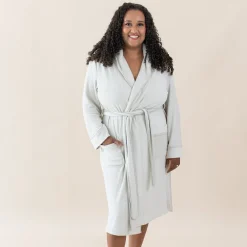 Discount Kyte Baby Adult Robe in Oat