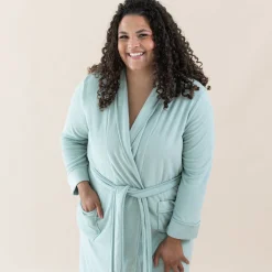 Clearance Kyte Baby Adult Robe in Sage