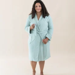 Clearance Kyte Baby Adult Robe in Sage