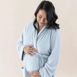 Clearance Kyte Baby Adult Robe in Storm