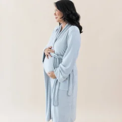 Clearance Kyte Baby Adult Robe in Storm