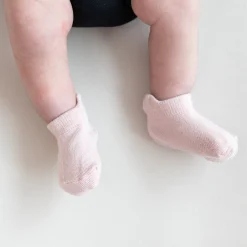 Clearance Kyte Baby Ankle Socks Combo 5-Pack in Pastel Pastel Set: Cloud/Oat/Blush/Sage/Haze
