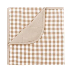Outlet Kyte Baby Baby Blanket in Gingham Bisque
