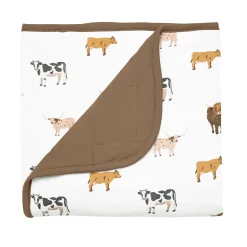 Sale Kyte Baby Baby Blanket in 1.0 Moo