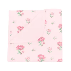 Clearance Kyte Baby Baby Blanket in 1.0 Sakura Peony