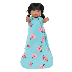 New Kyte Baby Baby Doll Sleep Bag in Hibiscus