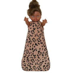 Hot Kyte Baby Baby Doll Sleep Bag in Latte Leopard