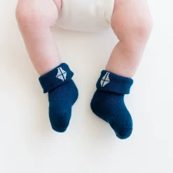 Best Kyte Baby Baby 3-Pack Socks in Cool Cool Set: Cloud/Stream/Tahoe
