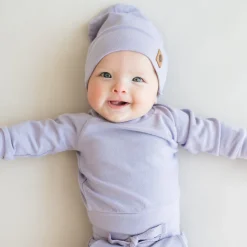 Kyte Baby Bamboo Jersey Beanie in Taro