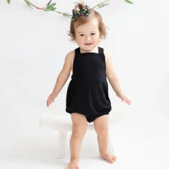 Clearance Kyte Baby Bamboo Jersey Bubble Overall in Midnight