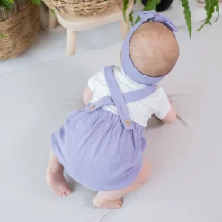 Kyte Baby Bamboo Jersey Bubble Overall in Taro