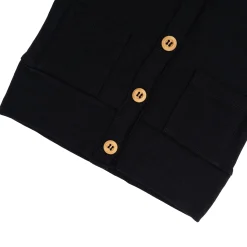 Outlet Kyte Baby Bamboo Jersey Cardigan in Midnight