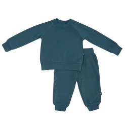 Best Kyte Baby Bamboo Jersey Jogger Set in Atlantic