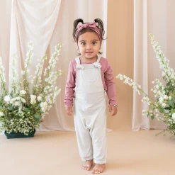 Sale Kyte Baby Bamboo Jersey Overall in Oat