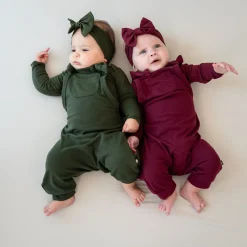 Online Kyte Baby Bamboo Jersey Overall in Fir