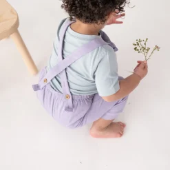 Outlet Kyte Baby Bamboo Jersey Overall in Taro