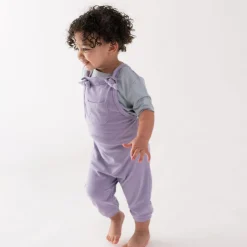 Outlet Kyte Baby Bamboo Jersey Overall in Taro