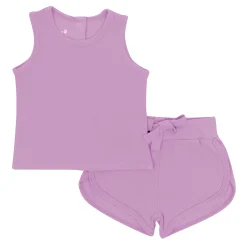Outlet Kyte Baby Bamboo Jersey Tank Jogger Set in Poi