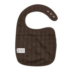 Best Kyte Baby Bamboo Muslin Bib in Espresso