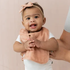 Clearance Kyte Baby Bamboo Muslin Bib in Fawn