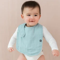 Sale Kyte Baby Bamboo Muslin Bib in Mist