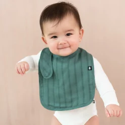 Kyte Baby Bamboo Muslin Bib in Pine