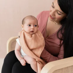 Online Kyte Baby Bamboo Muslin Burp Cloth in Fawn