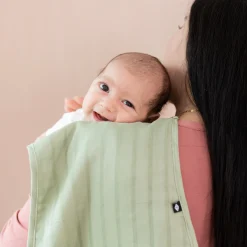 New Kyte Baby Bamboo Muslin Burp Cloth in Jojoba