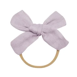 Kyte Baby Bamboo Muslin Medium Bow in Wisteria