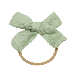 Clearance Kyte Baby Bamboo Muslin Medium Bow in Jojoba