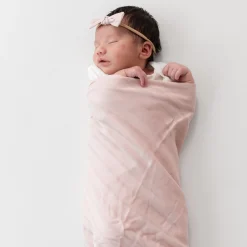 Kyte Baby Bamboo Muslin Swaddle Blanket in Blush