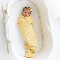 Discount Kyte Baby Bamboo Muslin Swaddle Blanket in Sandcastle