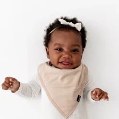 Sale Kyte Baby Bib in Bisque