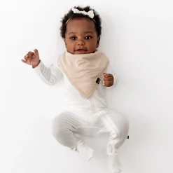 Sale Kyte Baby Bib in Bisque