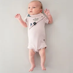Outlet Kyte Baby Bib in Blush Butterfly