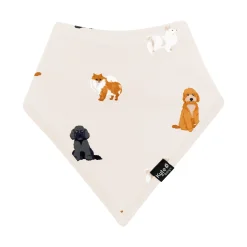 Outlet Kyte Baby Bib in Fluffy Dog