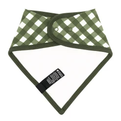 Best Kyte Baby Bib in Gingham Fir