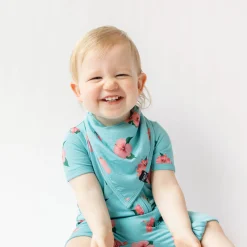 Kyte Baby Bib in Hibiscus