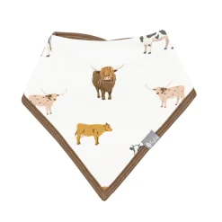 Hot Kyte Baby Bib in Moo