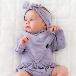 New Kyte Baby Bib in Taro