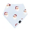 New Kyte Baby Bib in Vintage Santa