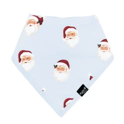 New Kyte Baby Bib in Vintage Santa