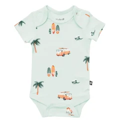 Kyte Baby Bodysuit in Dew Surf