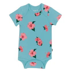 Discount Kyte Baby Bodysuit in Hibiscus