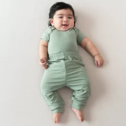 Hot Kyte Baby Bodysuit in Thyme