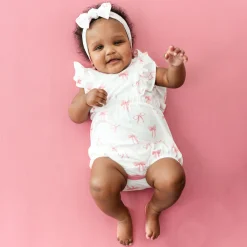Outlet Kyte Baby Bubble Romper in Bow